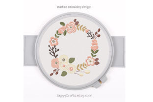 Large Floral Wreath: A Craft Fair Standout