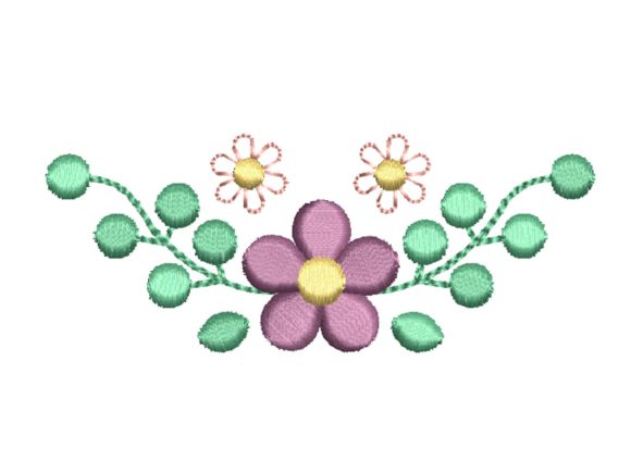 Small Floral Wreath: A Seasonal Embroidery Staple